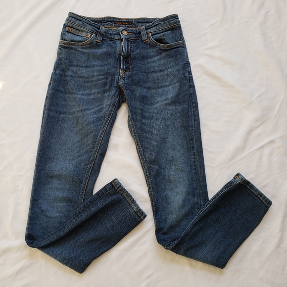 Nudie Jeans Denim - Nudie Skinny Lin Jean size 28 unisex